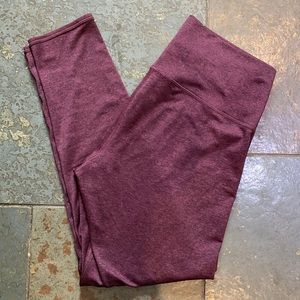 Aerie Burgandy Leggings